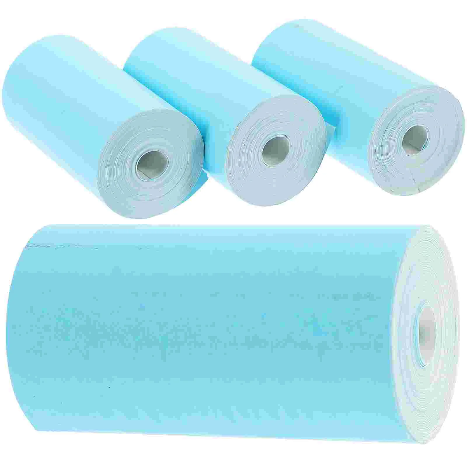

4 Rolls Thermal Printing Paper Label Labels Scroll Multipurpose Printer Receipt