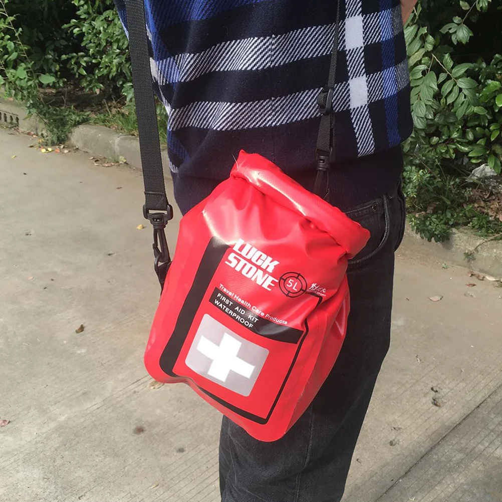

5L Waterproof First Aid Bag Emergency Kits Empty Travel Dry Bag Rafting Camping Kayaking Portable Medical Bag