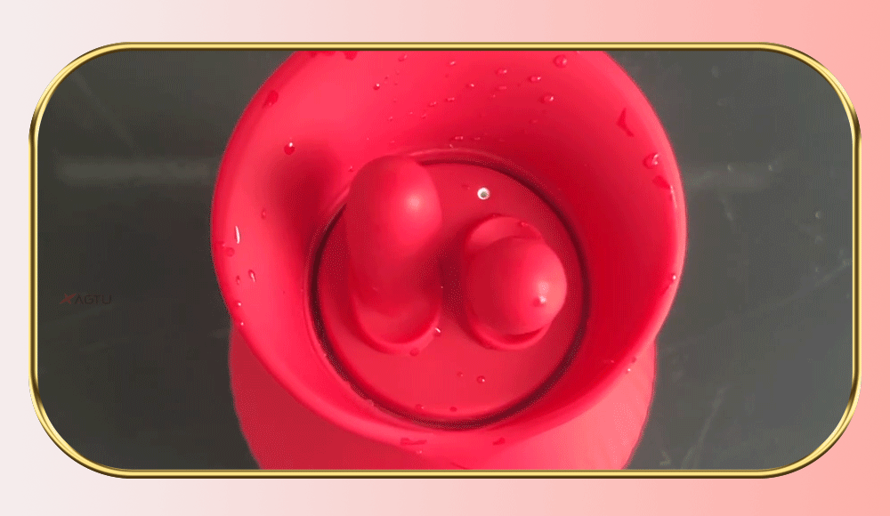 Powerful Rose Vibrator Toy for Women Licking Sucking Vacuum Stimulator Oral Nipple Clit Sucker Sex Toys Goods for Female Adults
