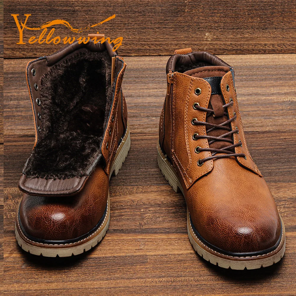 Winter men's boots – Warm, weather-resistant, and barefoot-style design for ultimate comfort