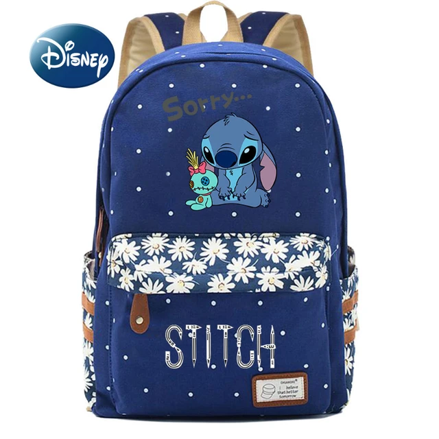 18 Inch Stitch Backpack School Bag+Messenger Bag+Pencil Bag