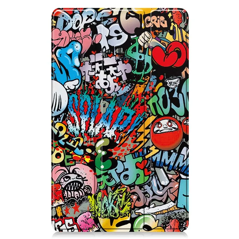 Cute PU Leather Flip Cover Case with Stand Holder, 8.7 Protective Casing