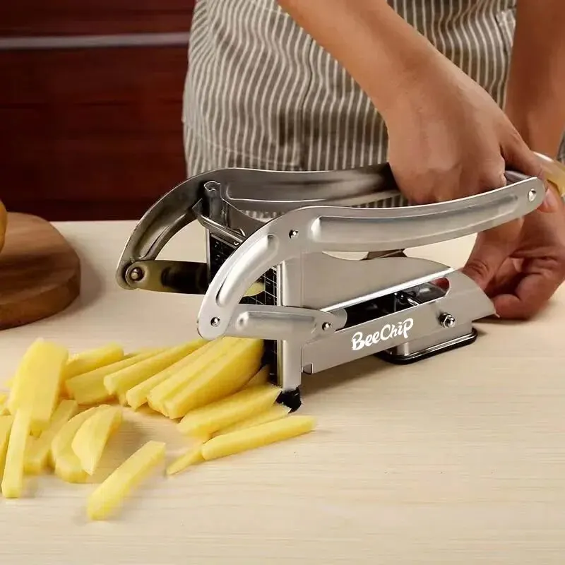 Cutting Potato Machine Multifunction Stainless Steel Cut Manual Vegetable Cutter Tool Potato Cut Cucumber Fruits And Vegetables 2