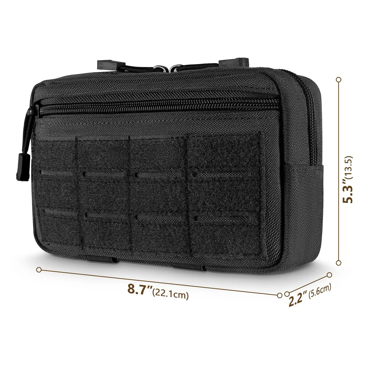 Nylon Tactical Molle Admin Pouch Utility Tool Bag