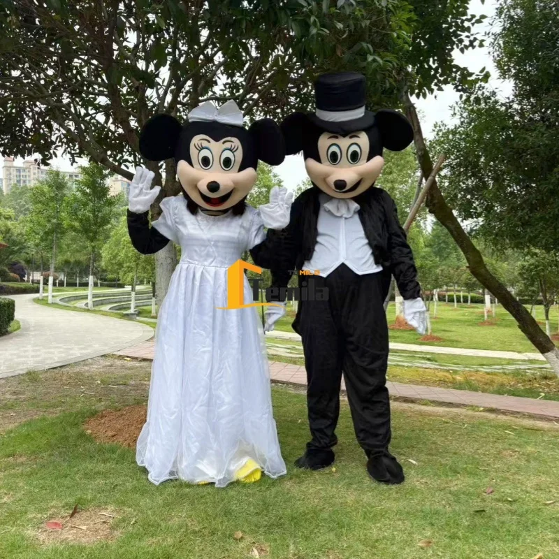 Cosplay Marry Wedding Dress Mouse Boy Mickey Mouse Girl Minnie costume ...