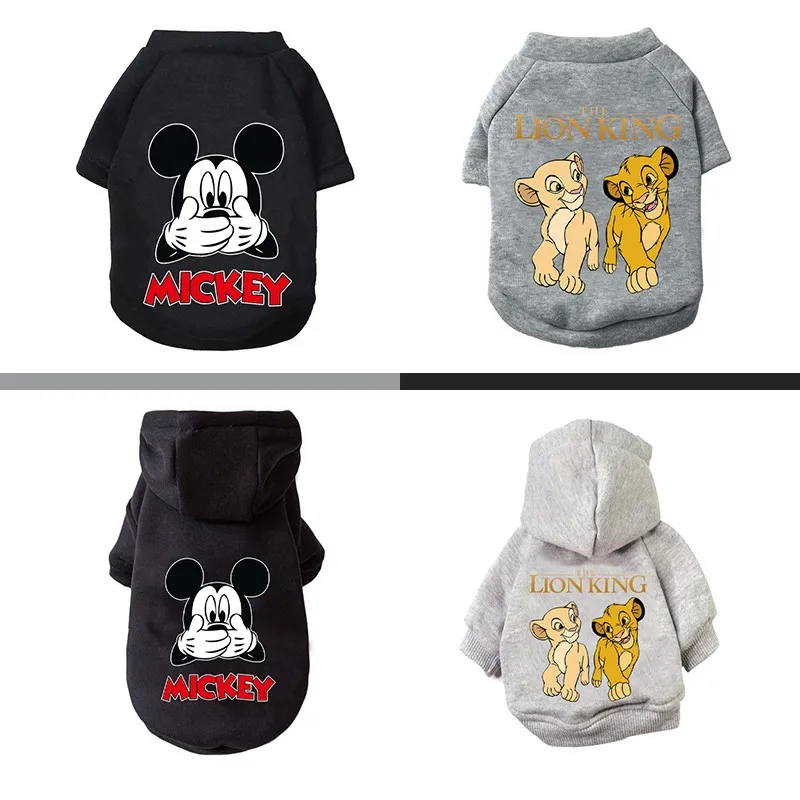 Pet Clothes Disney Mickey Lion King for Small Medium Dogs