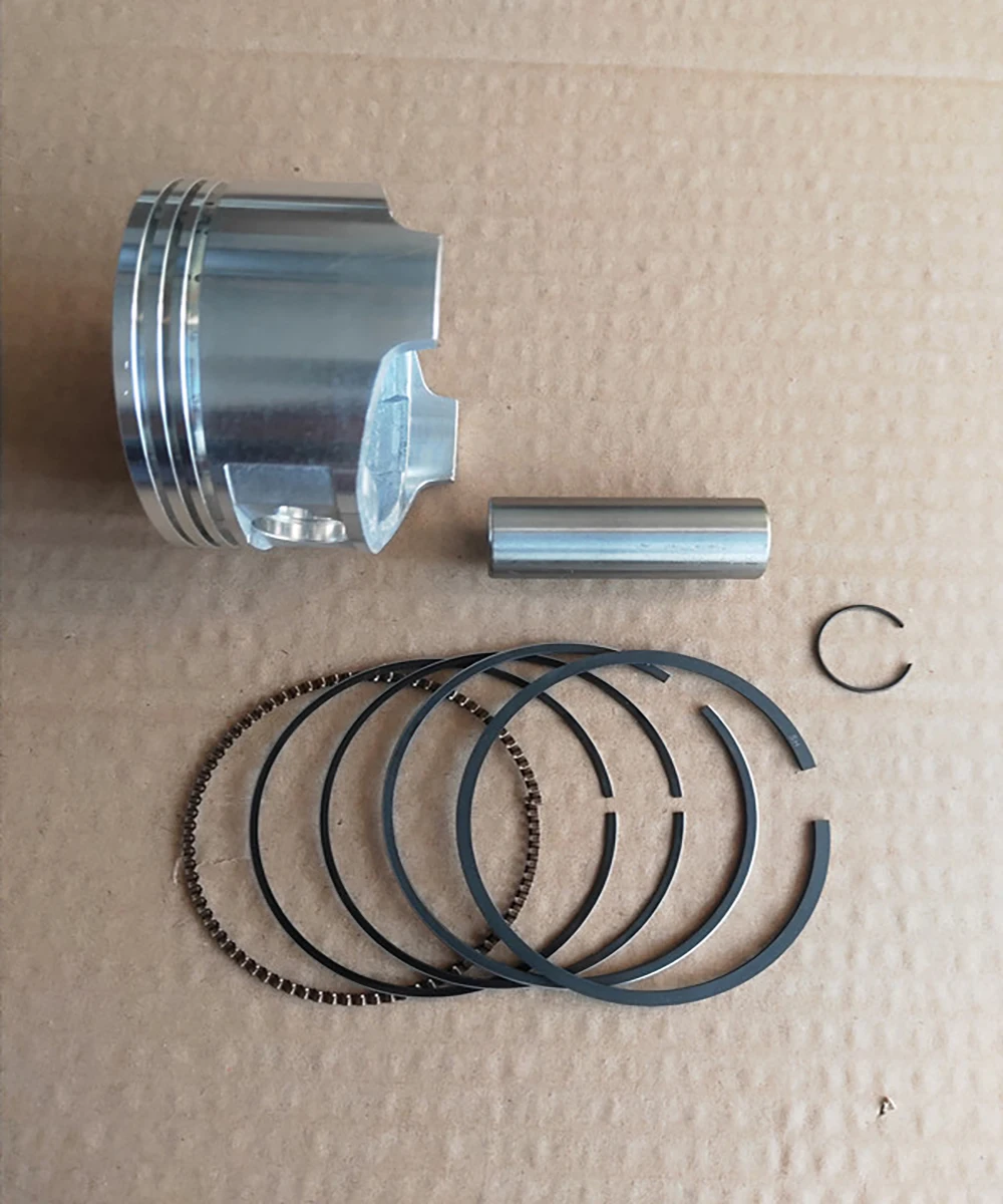 

Free Shipping Piston and Piston Ring Original from Hangkai Air Cooled Outboard Motor 4 Stroke 7HP Boat Engine Spare Parts