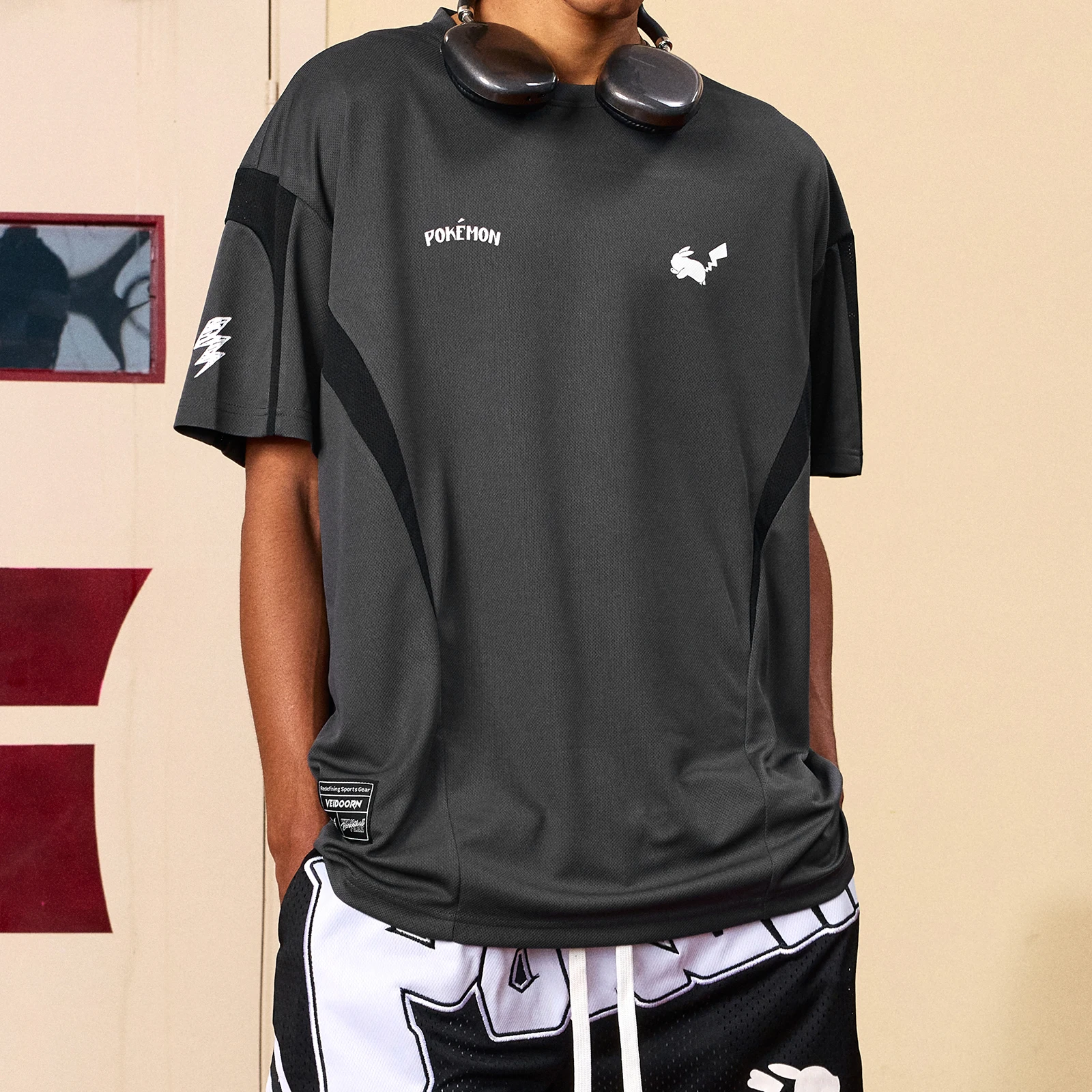 Active quick dry crew neck T-shirts for men breathable athletic running gym workout short sleeve tee for running