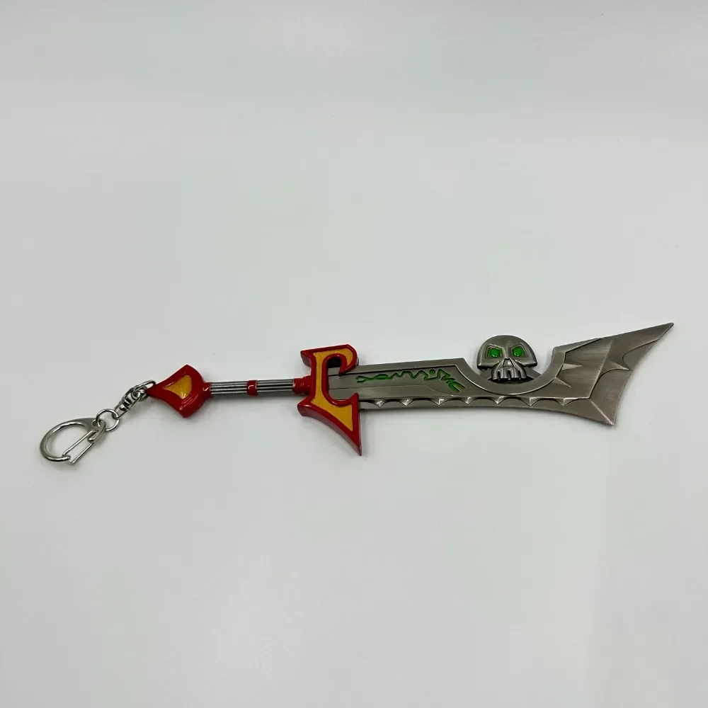 World of Warcraft Ashbringer Peripheral Metal Model Keychain Weapon Alexandros Mograine Tirion Fordring Action Figures Gift Toys 4
