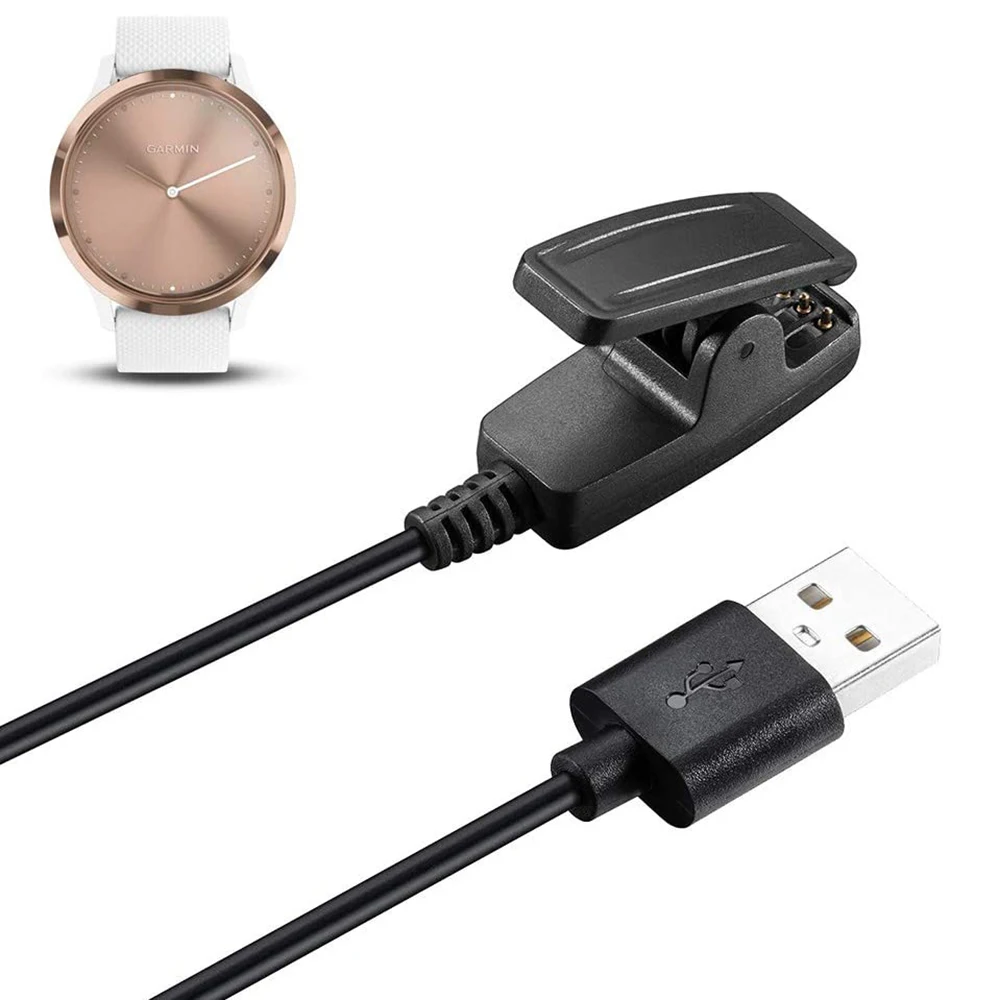 

Совместим с Garmin Vivomove HR Charger, Замена зарядного USB-кабеля для Garmin Vivomove HR