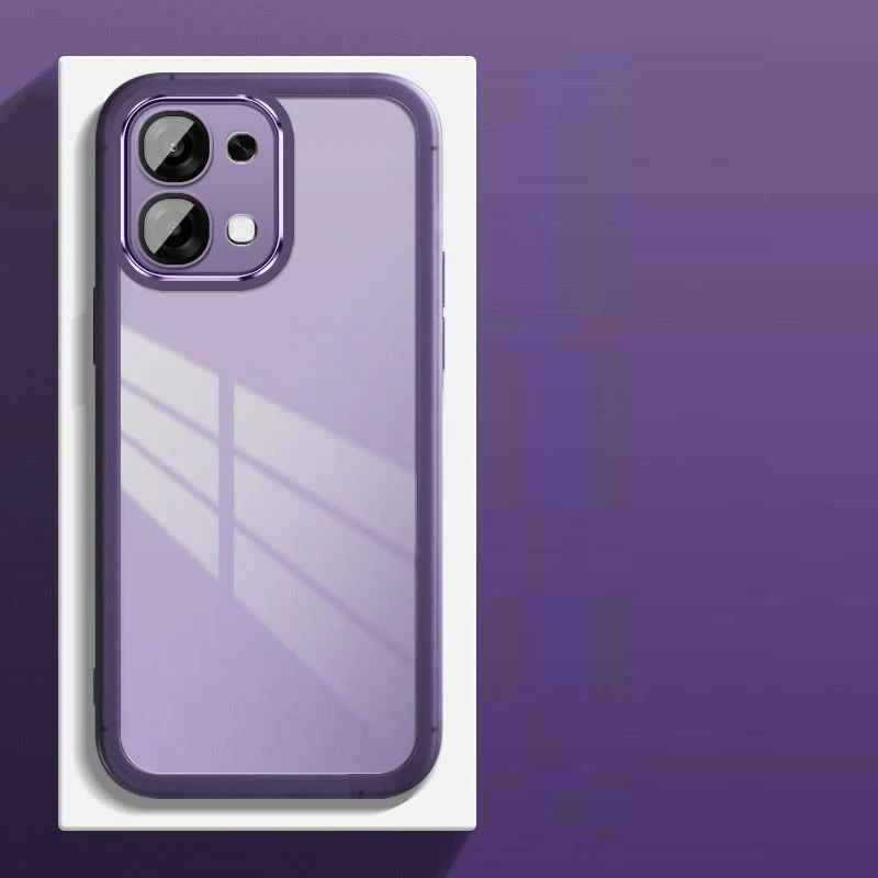 Enhanced Shockproof Plating Silicone Phone Case - Durable Back Cover with Enhanced Protection