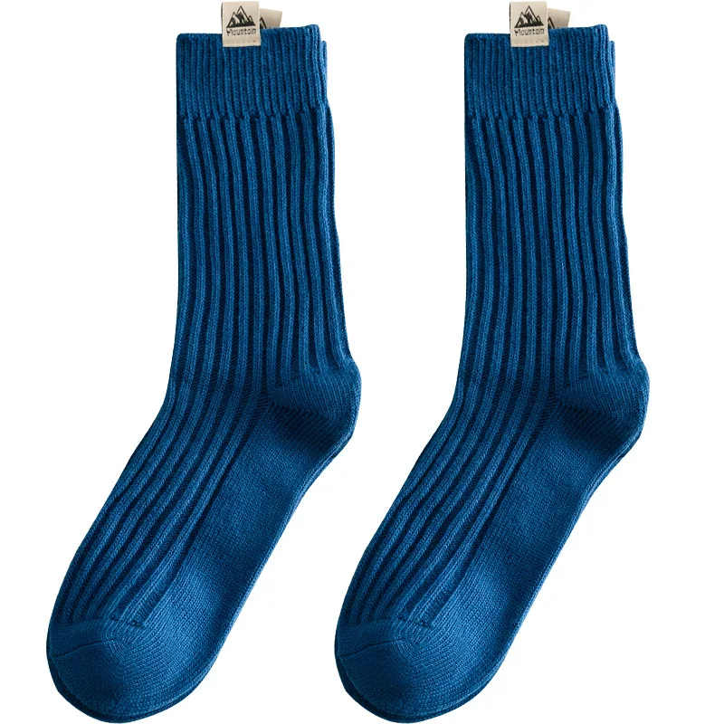 Socks Men's medium tube solid sports socks 5pcs