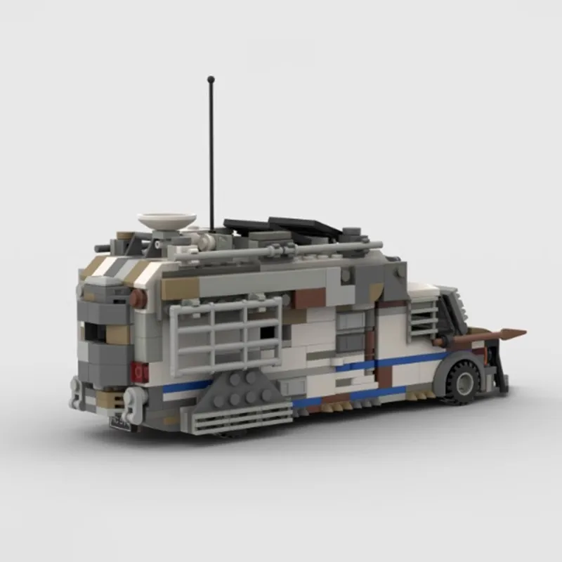 School Bus Lego Zombie Cars Custom Lego Post Apocalyptic Lego