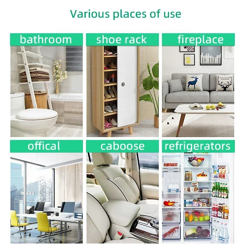 Refrigerator Deodorant No Drilling Egg-shaped Kitchen Tools Diatomite Deodorizer Deodorized Eggs Keep Fresh