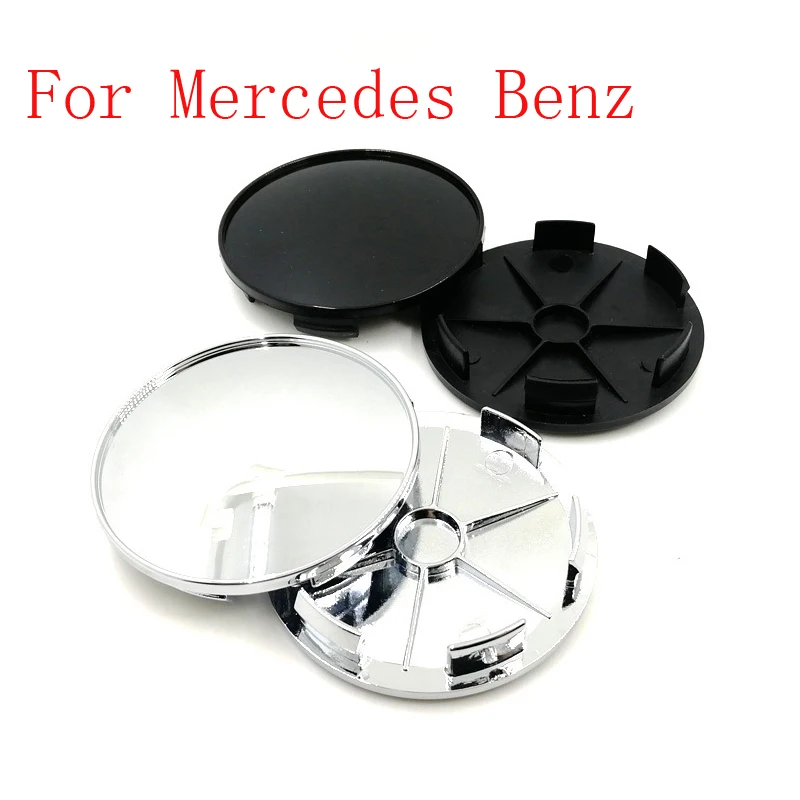 

Fit For Mercedes Benz 68mm Car Wheel Center Cover Logo Hub Cap Resin Badge Emblem sticker styling auto accessories 4Pcs/Lot