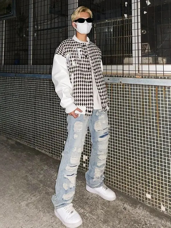 Рисунок 6 - Ветровка в клетку для мужчин и женщин