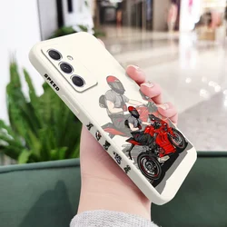 Rugged Biker Phone Case with Durable Protection and Stylish Design - Samsung A05 (White 1)