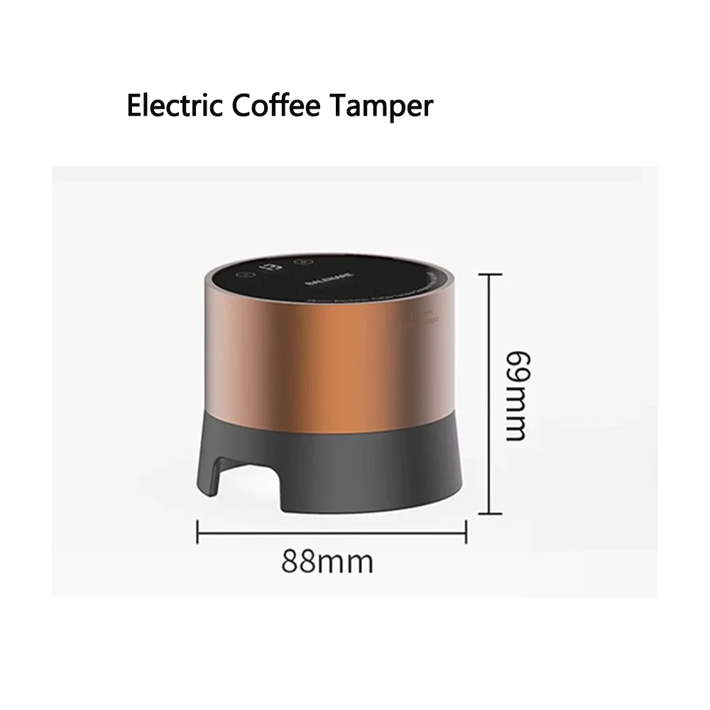 58MM Portable Coffee Tamper Electric Coffee Tamper Rechargeable Tamper Flat Espresso Coffee Tools 6
