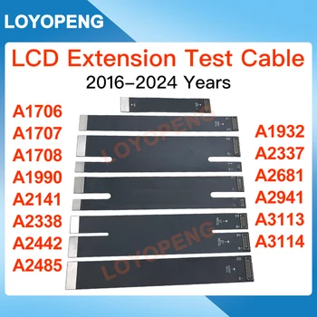 Cavo flessibile di estensione per test schermo LCD A1706 A1708 A1707 A1990 A2338 A2442 A2485 A2681 A3113 A2941 A3114 per Macbook Pro Air