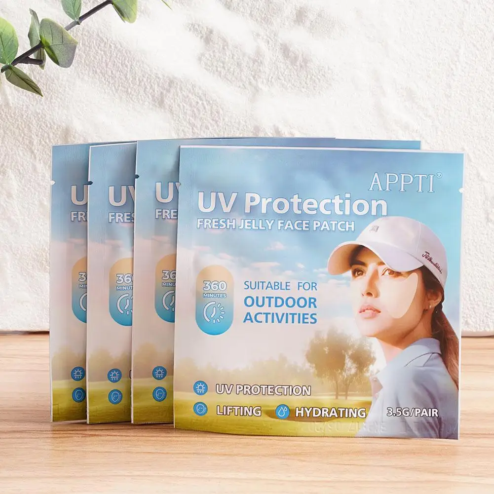 Рисунок 5 - 5 пар, УФ-Патчи для лица