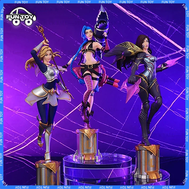 

Official Authentic League of Legends Jinx 3D Pen Game Periphery Anime Figurine Desk Decoration Children decor Children toys Gift