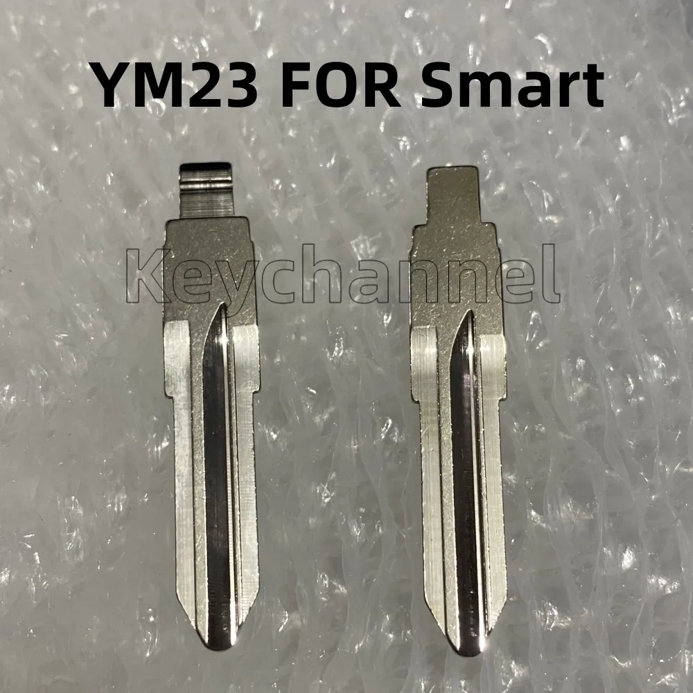 10Pcs Ym23 Kd Key Blank Car Key Blade Per Mercedes-Benz Smart 1998-2006 Fortwo Passion Roadster City Coupe Per Keydiy Xhorse Jmd
