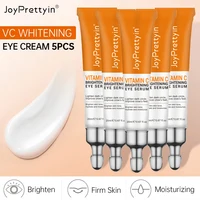 JoyPretty Vitamin C Eye Cream Dark Circle Removal Skincare Moisturizing Brightening Eyes Serum Skin Care Beauty