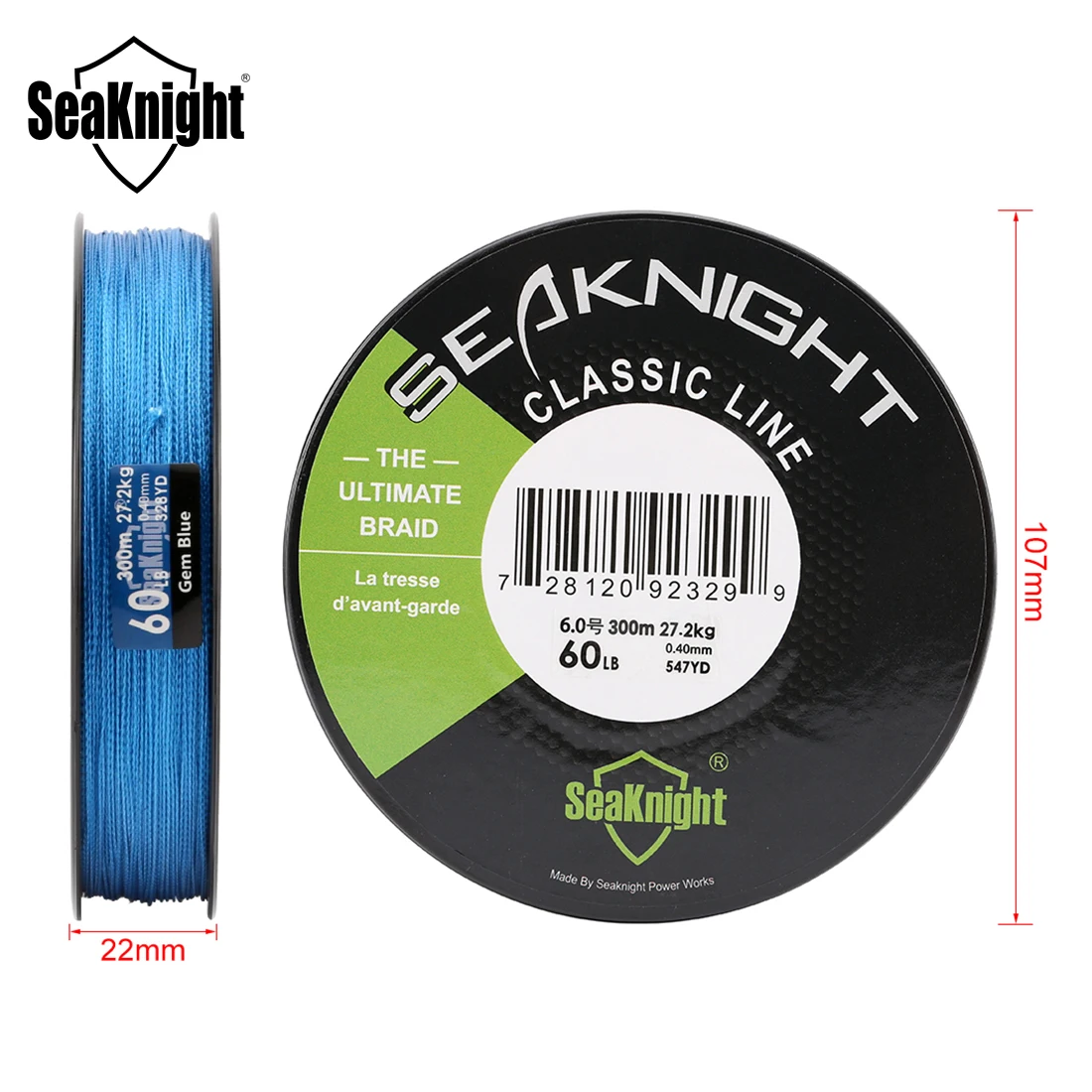 SALE! SeaKnight Brand CLASSIC 300M Fishing Line, 4 Strands Braided Fishing  Line 6-80LB for Carp Fishing PE Line Fishing Tackle