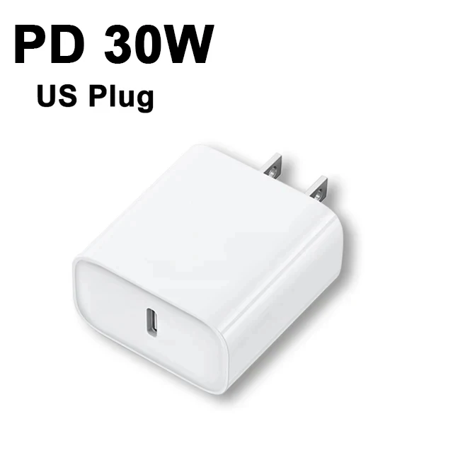 Original 30W Fast Charger For APPLE iPhone 14 13 12 11 Pro Max USB-C Quick Charging X XS XR 7 8 Plus Cable Phone Accessories