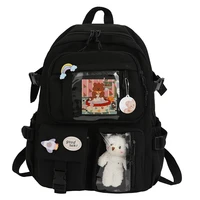 Study Women Laptop Backpack Boys Girls School Books Bags For Teenage Girls Kawaii College Student Kids Book Bag Rucksack 4