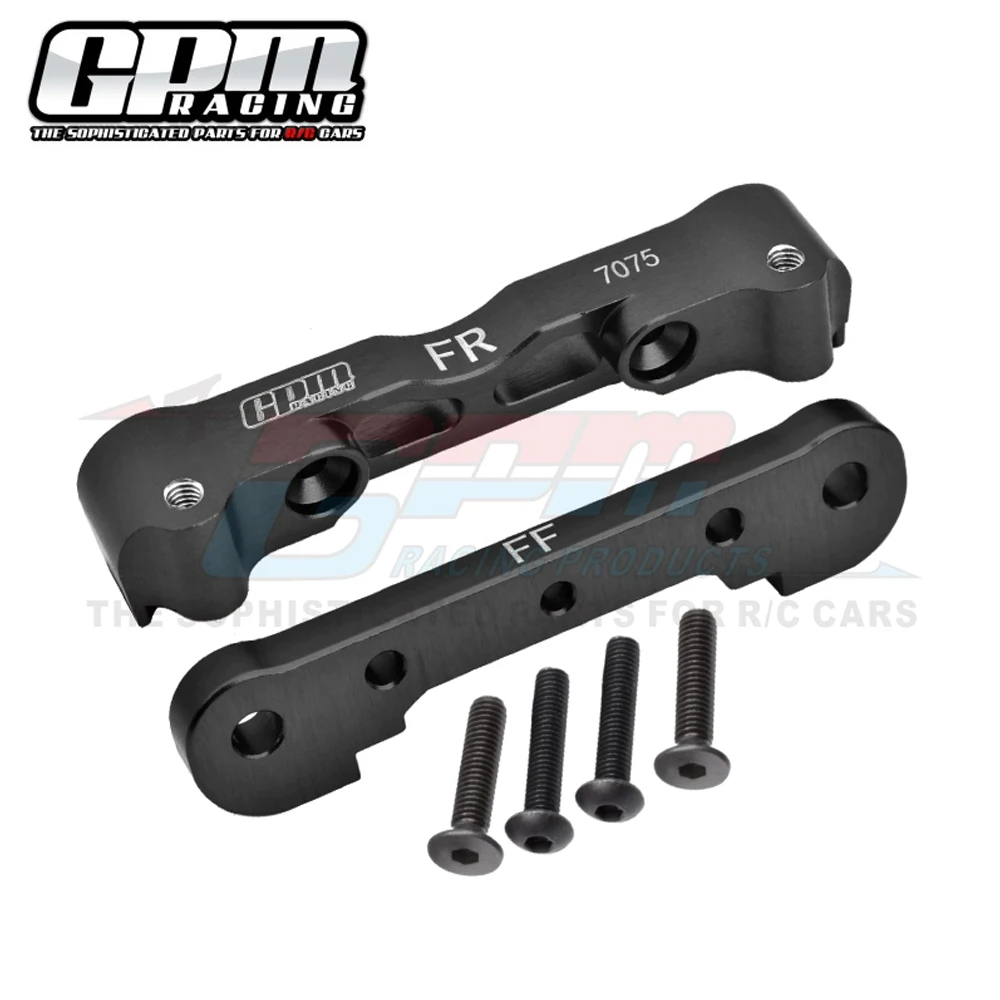 

GPM для ARRMA 1/7 MOJAVE пропуск FIRETEAM 1/8 KRATON OUTCAST EXB 6S металлический передний нижний подвесной рычаг AR330378 + AR330379
