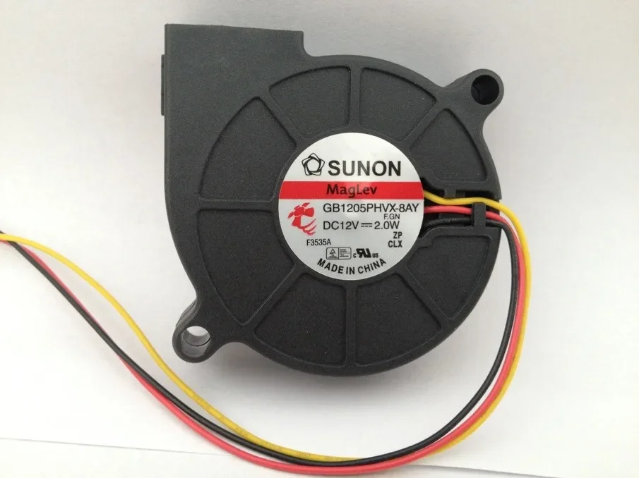 

Brand new and original 5015 5cm centrifugal blower fan for MF50151VX-B00C-G99 GB1205PHVX-8AY 12V 2.0W 3wires~