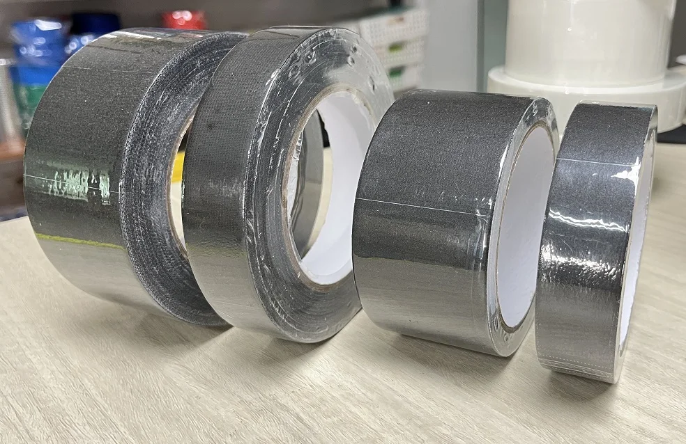Gaffer Tape Easy Tear Hochleistungs-Griff aus mattschwarzem Baumwoll tuch für die Reparatur von Fotobüchern – Detail 2
