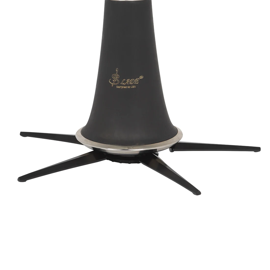 SLADE Portable Foldable Clarinet Stand – Black Metal Support