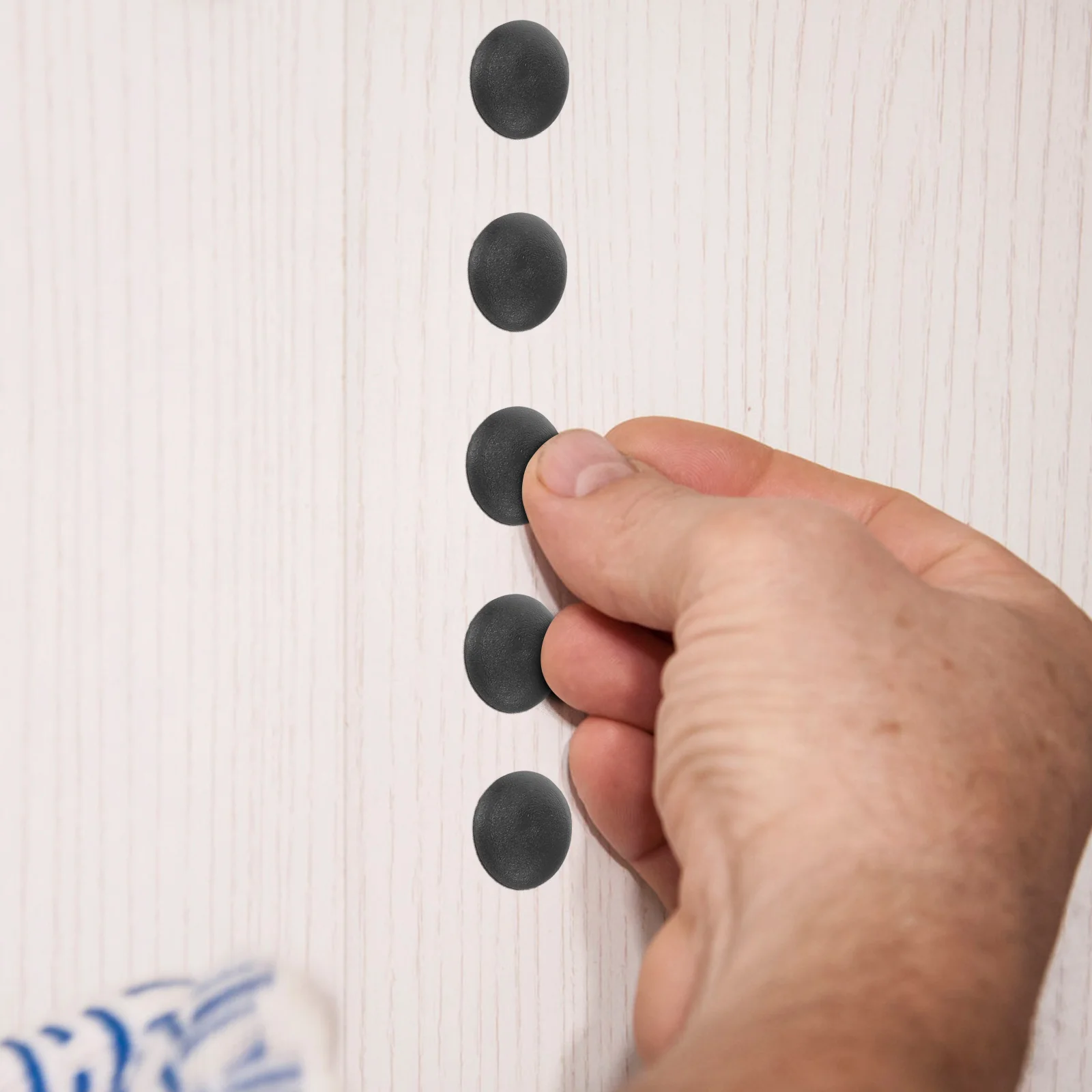 400 Pcs Screw Hole Covers Decorative Screw Caps For Furniture Plastic Cover Caps Cross Design Cover Plates Nuts Bolts