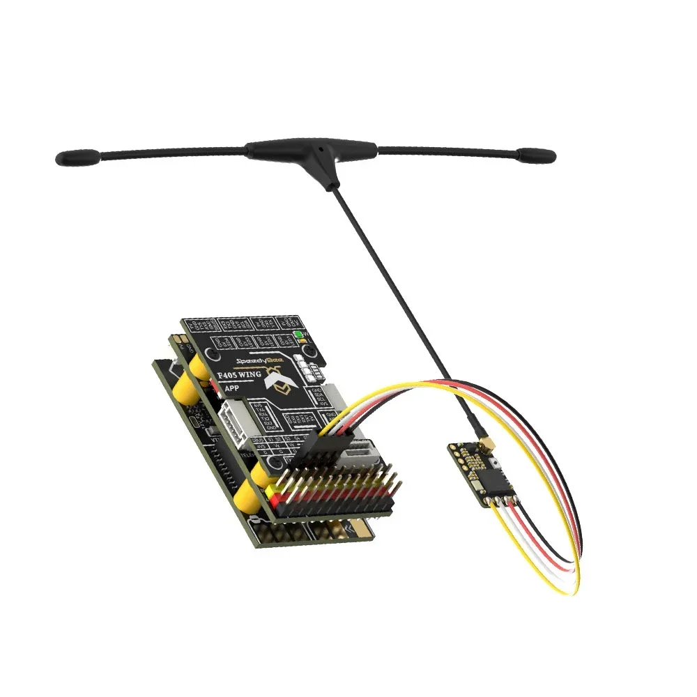 

SpeedyBee F405 WING APP Fixed-Wing Flight Controller Barometer OSD MicroSD Card Slot 2-6S LIPO for INAV Ardupilot RC Airplane