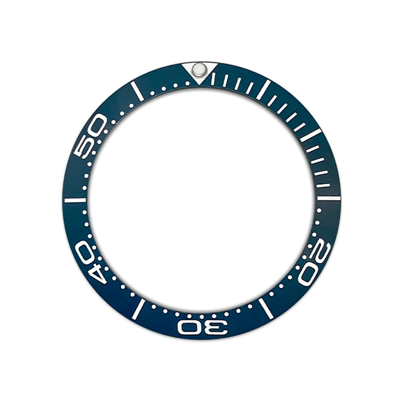 38 mm gebogener Keramik-Lünetten-Einsatzring, passend für SKX007 SKX009 SRPD GMT SUB Seepferdchen-Uhrengehäuse, Herren-Uhrenring, Nachrüstteile – Detail 7