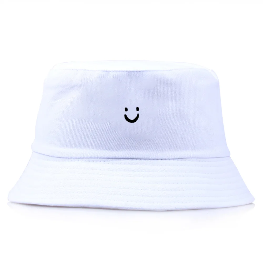New Embroidered Fisherman Hat Women's Cute Sunscreen Bowl Hat Men's Outdoor Sunshade Hat 4