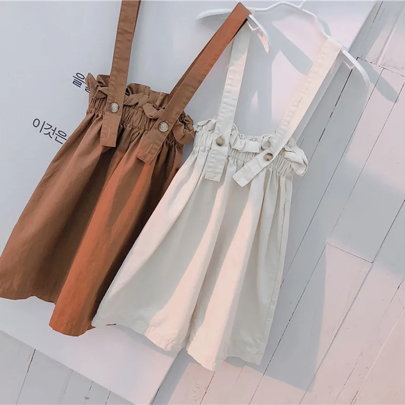 

Korean Children's Clothing Autumn Girls' Overalls Mori Style Children's Medium and Small Casual Wide-Leg Trousers