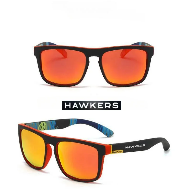 HAWKERS Men's and Women's Fashion UV400 Protective Polarization Sunglasses Outdoor Hunting Fishing Driving