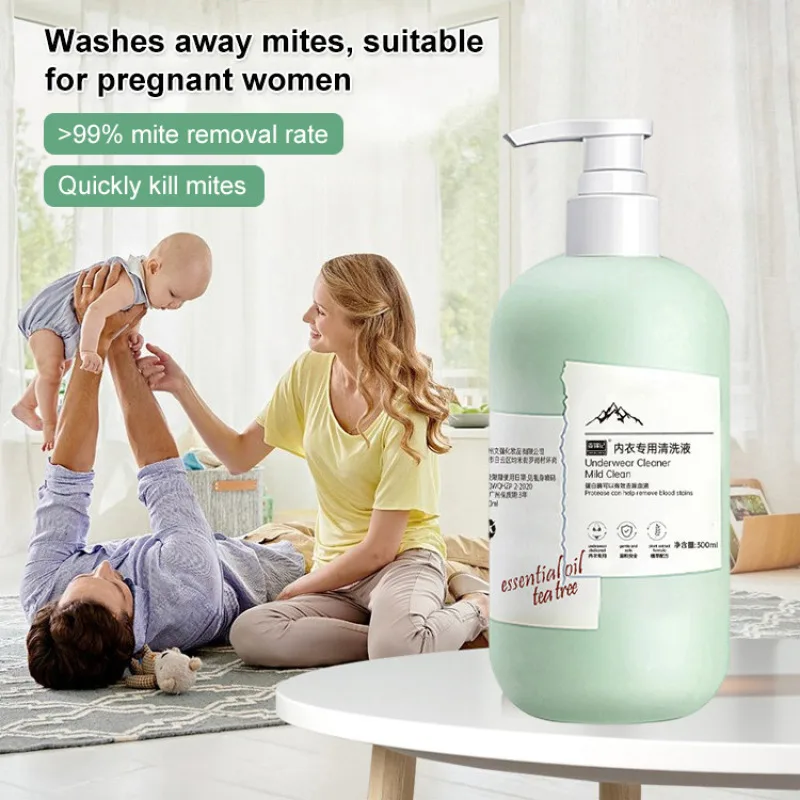 Men and women's underwear special blood stain removal antibacterial laundry detergent