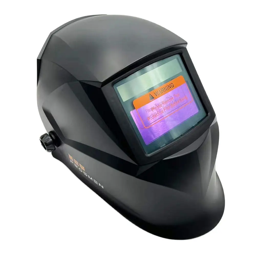 Solar Powered Supply High Sensitivity Ultraviolet Infrared Protection Long Standby Time Automatic Darkening Welding Helmet