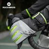 ROCKBROS Winter Gloves Keep Warm Windproof Men's Cycling Gloves Reflective Night Riding Touch Screen Cycling Glove Mtb Ski ﻿ 2