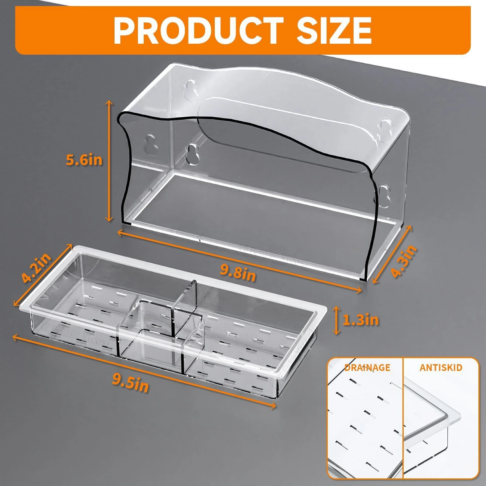 Transparent Bird House Outside The Window Wild Bird Watching House Garden Decoration Feeder