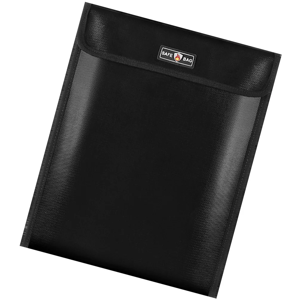 

Fireproof File Bag Waterproof Fireproof Folder Bag Safe Storage for A4 Document File Cash Tablet