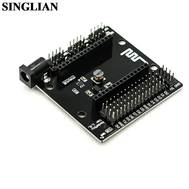 ESP8266 Последовательный модуль Wi-Fi NodeMcu Lua WIFI V3 Плата разработки Интернета вещей CH340 + базовая плата NovaMcu 4