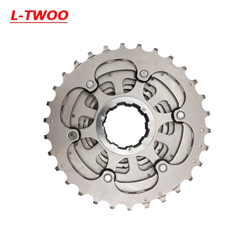 Bicycle Cassette Bicycle Sprocket Gear Bike Sprocket Bike Freewheel LTWOO 8/9/10/11/12 Speed Road Bike Freewheel 8V9V10V11V12V 23T/25T/28T/30T/32T/34T/36T catraca K7 Bicycle Cassette for HG Hub