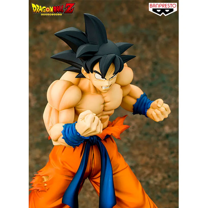 Bandai Genuine Dragon Ball MG FIGURE-RISE 1/8 Super Saiyan Son Goku Anime  Action Figure Assembly Model Toys Gifts for Birthday