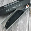 BM Knives 15500-1K Fixed Blade Knife S45VN Blade Steel Made Hunt Meatcrafter G10 Handle Outdoor Camping Hunting Pocket Tool 6