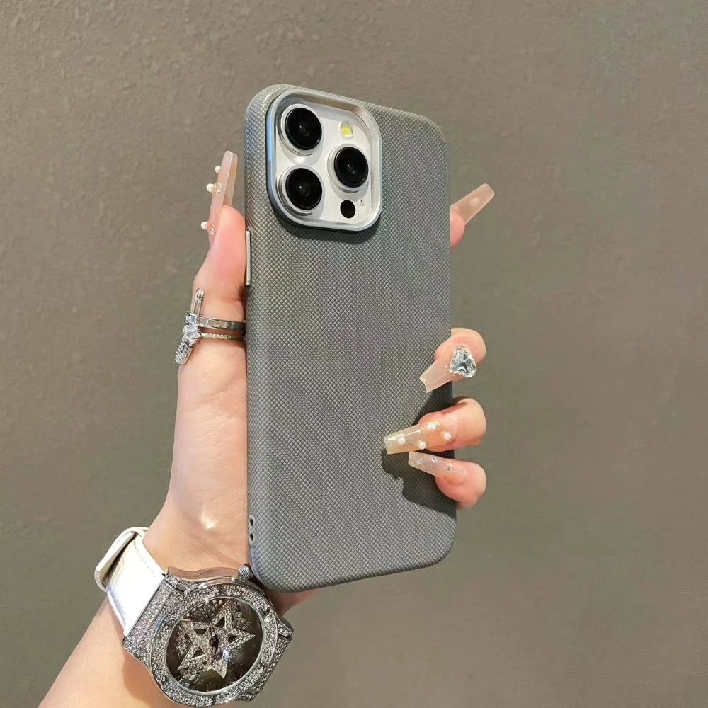 Leather Shockproof Magnetic Phone Case - Luxury Technology Design